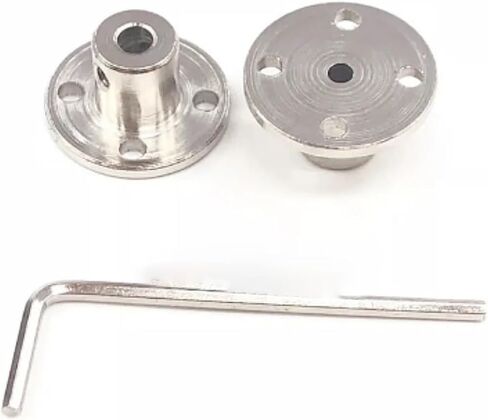 1pc flange اقتران M3 المسمار 3 مم 4 مم 5 مم 6 مم 6.35 مم اقتران صارم شفة الدعم الدعم رمح (4 مم) in Saudi Arabia