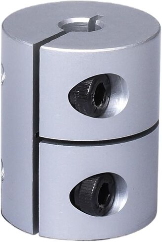 1PC Stepper Motor Clamping Clamping L25 D20 CNC مرنة CNC اقتران 3D طابعة عمود الطابعة (8x8mm) in Saudi Arabia