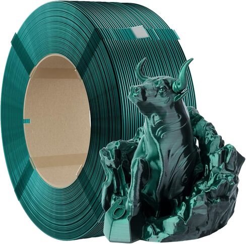 3D Printer Reusable and Removable Filament Spool, Clear Transparent Plastic Reusable Spool Fit for Bambu Lab 1.75mm PETG,PLA,ABS,TPU Refill 1kg (Filament Not Include) in Kuwait