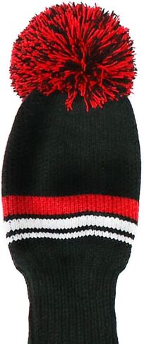 Lefeng 1PCS Golf Club Cover ، غطاء رأس الجولف المحبوك لـ 460cc Driver Fairway Woods و Hybrid مع POM POM لطيف وعلامة الرقم in Kuwait