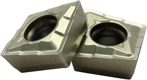 10pcs Indexable Carbide InsertsQCMT10T304-PM SM15 Drilling Inserts Drill Bites Insert for Stainless Steel Titanium Alloy Blind Hole HRC20-45 Degrees (QCMT10T304-PM SM15) in Kuwait