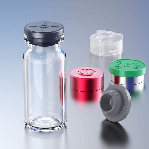 Butyl Rubber STOPPERS for VIALS, 20MM, Gray - 100 Pieces in Saudi Arabia