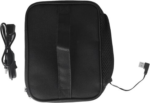 Portable Oven, Mini USB Food Warmer, Microwave Heated Lunch Box for Reheating Meals at Car, Truck, Travel, Camping, Office Work 5V 2A, Auto Thermal Oxford Fabric in Saudi Arabia
