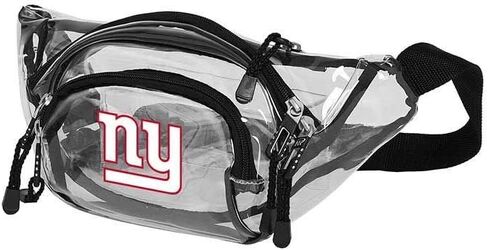 Northwest NFL New York Giants 'Transport "حقيبة خصر واضحة ، واضحة ، 13 × 5 × 5 بوصات in Saudi Arabia