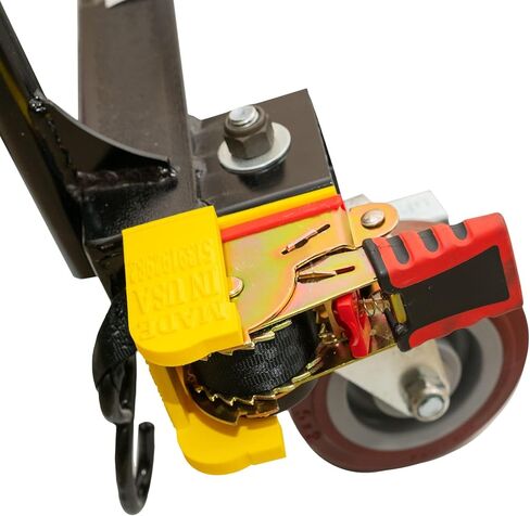 أندرسون بندقية آمنة دوللي 1600 رطل. السعة/الصلب الثقيل/3 بوصة العجلات/أحزمة السقاطة القابلة للسحب/إطار مبطن/مصنوعة في الولايات المتحدة الأمريكية in Kuwait