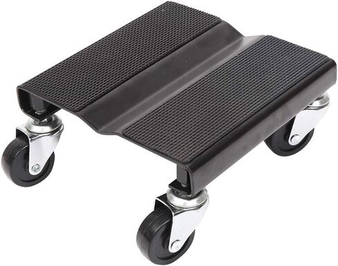 Anti-Slip Snowmobile Sled Dolly Set of 3 1500 Lbs Load Capacity System Snow Mobile Plow Moving Rollers Dollies Movers, Black in Saudi Arabia