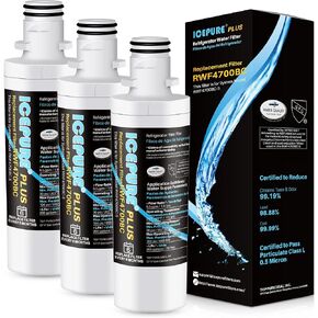 ICEPURE PRO ADQ74793501 NSF401&473&42 Certified Replacement LT1000P Kenmore Elite 46 9980, ADQ747935 LT1000PC LT1000 MDJ64844601 ADQ74793502 LMXS28626S LFXS26973S Refrigerator Water Filter, 4PACK in Saudi Arabia