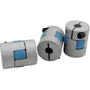 XB اقتران الألومنيوم بلوم بلوم المشبك D20 L25 ثقب 4/5/6/6.35/7/8/9.5/10 مم مخلب مزدوج CNC موصل محرك محرك المسمار (6.35 ملم إلى 10 مم) in Kuwait