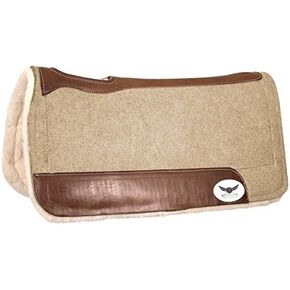 1" Trevor Brazile Relentless Tan Extreme Gel Roper Saddle Pad in Saudi Arabia