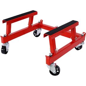محرك دراجة نارية ATV ATV Cradle Dolly مع 4 عجلات دوارة محرك مهد Dolly 1500 رطل الوزن القابل للتعديل محرك الفولاذ in Kuwait