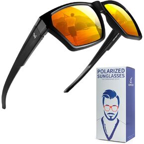 Supertrip Polarized Sports Sunglasses for Men, Lightweight Floating UV400 Protection Sun Glasses for Fishing/Running/Driving in Kuwait