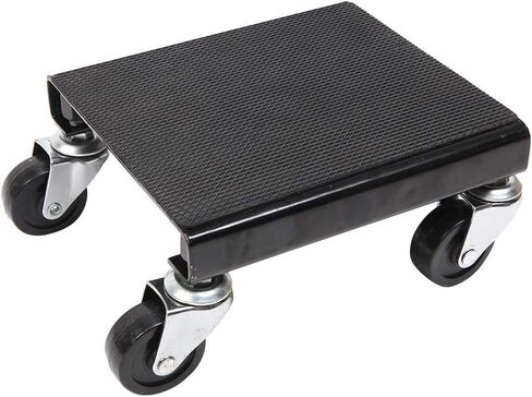 Anti-Slip Snowmobile Sled Dolly Set of 3 1500 Lbs Load Capacity System Snow Mobile Plow Moving Rollers Dollies Movers, Black in Saudi Arabia