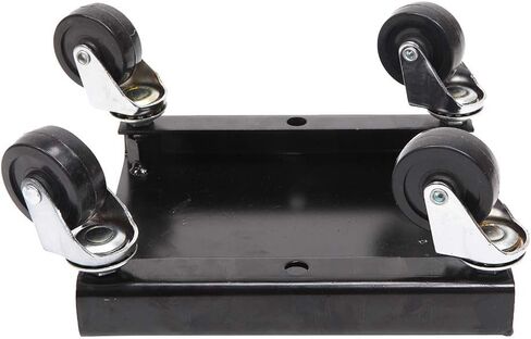 Anti-Slip Snowmobile Sled Dolly Set of 3 1500 Lbs Load Capacity System Snow Mobile Plow Moving Rollers Dollies Movers, Black in Saudi Arabia
