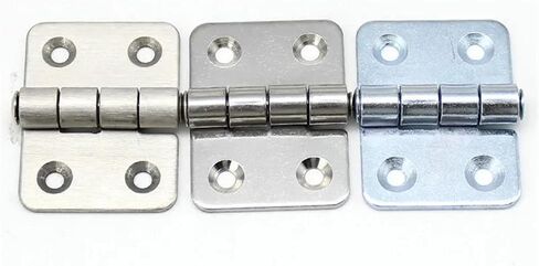 077-1 Electric Meter Control Box Distribution Box Door Hinge Switch Cabinet Hinge Equipment Control Industrial Cabinet Hinge 1Pcs(Stainless Steel) in Saudi Arabia
