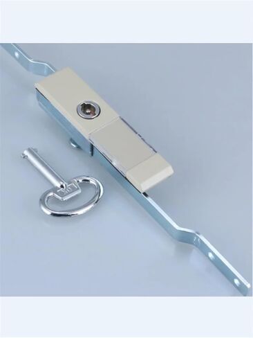 XJJ-MS821 Connecting Rod Lock Electric Cabinet Door Locks Meta Stable and Industrial Cabinet Lock 1Pcs(Key) in Saudi Arabia