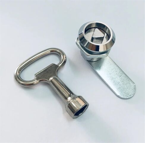 XJJ-MS-705 معدات قفل المثلث الصغيرة أقفال الباب تلسكوبية مفتاح التبديل في الخزانة الصناعية قفل 1PCS (المفتاح) in Saudi Arabia