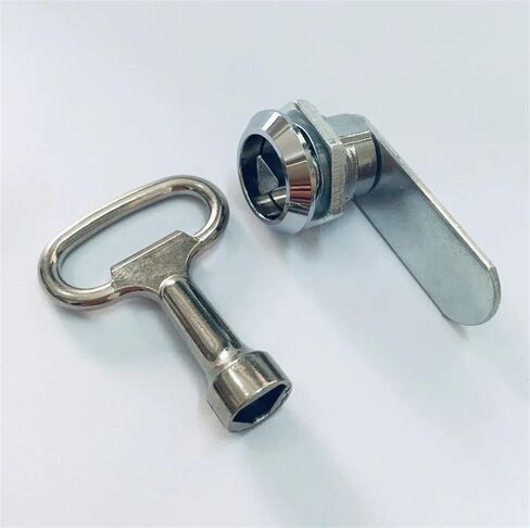 XJJ-MS-705 معدات قفل المثلث الصغيرة أقفال الباب تلسكوبية مفتاح التبديل في الخزانة الصناعية قفل 1PCS (المفتاح) in Saudi Arabia