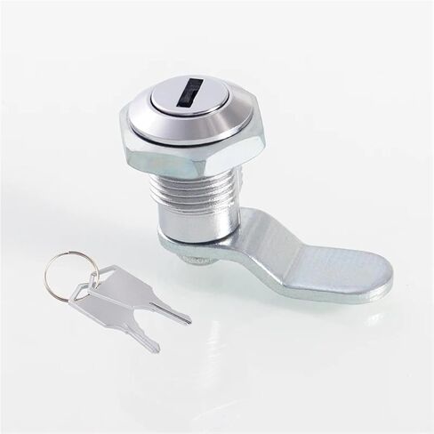 Mini Cam Lock with 2 Keys Diameter 11mm Zinc Alloy Easy Installed for Distribution Cabinet Door Lock MA084 1Pcs in Saudi Arabia