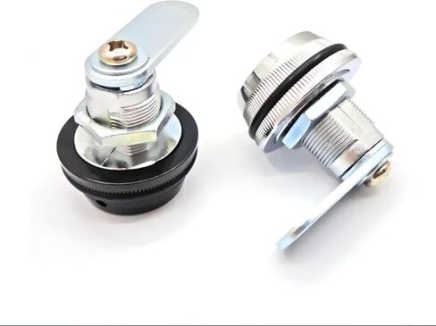 Metal Cabinet Handle Lock Panel Lever Latch,Panel Cabinet Lock Lock for Electrical Panel Industrial Cabinet Lock 1Pcs(White H-30mm) in Saudi Arabia