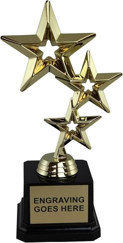 جائزة Rising Star Small Trophy لأكثرها تحسينًا | الجوائز المحفورة والجوائز | كأس مخصص مع النص | موظف الشهر الاعتراف | مكتب الفيل الأبيض in Saudi Arabia