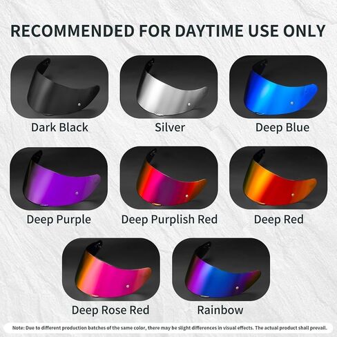 PSLER K1 Visor - K1 s Visor K3sv Tinted Visor k5 Face Shield Replacement for k1 k1s k3sv k5,Anti-Fog Film + Deep Smoke Visor in Saudi Arabia