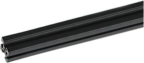 1pc 20x20 Aluminum Profile 2020 T Slot 6mm CNC European Standard Aluminum Extrusion Profile Cut Extrusion Guide Strip(2020-Black 1 PCS,100mm) in Saudi Arabia
