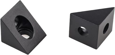 2pcs 90 Degree Angle Connector 20 * 20mm for V-Groove/C-Beam Aluminum Extrusion Profiles(Red) in Saudi Arabia