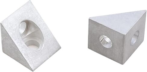 2pcs 90 Degree Angle Connector 20 * 20mm for V-Groove/C-Beam Aluminum Extrusion Profiles(Red) in Saudi Arabia