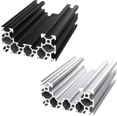 4080 C-beam الألومنيوم المظهر الجانبي ، حجم 100-550 مم من البثق الألومنيوم (الفضة ، 200 مم) in Saudi Arabia
