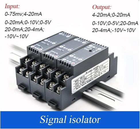 1 في 1 Out Confler Converter عزل 4-20MA 0-10 فولت 1-5 فولت مستشعر الجهد العالي الإدخال (الإخراج 20-0MA) in Kuwait