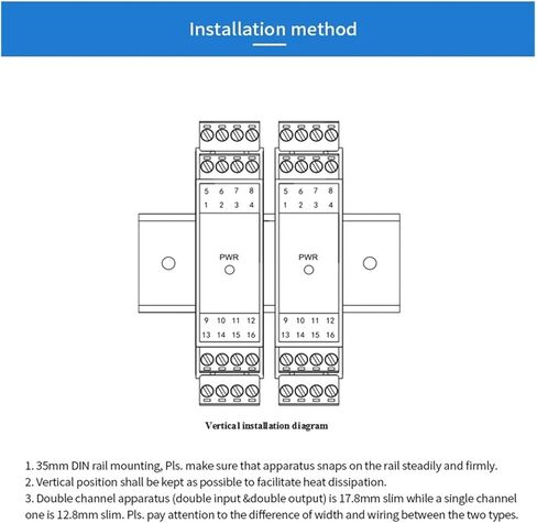 1 في 1 Out Confler Converter عزل 4-20MA 0-10 فولت 1-5 فولت مستشعر الجهد العالي الإدخال (الإخراج 20-0MA) in Kuwait
