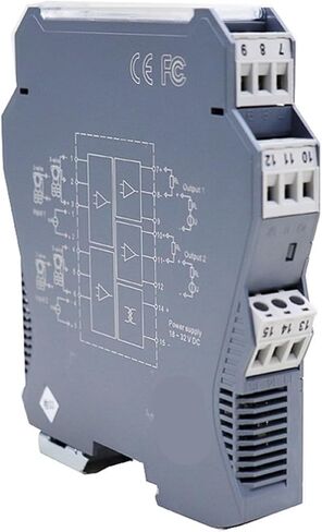 محول إشارة الإشارة 4-20MA إدخال اثنين من الإخراج 18-32VDC قوة (0-10V في و Out_2 في 2 OUT) in Kuwait