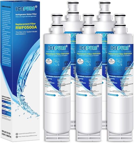ICEPURE PRO 4396508 NSF53&42 Premium Replacement for Whirlpool 4396510, Filter 5, EDR5RXD1, NL240V, WFL400, 46-9902, 9010, RWF0500A Refrigerator Water Filter,1PACK in Saudi Arabia
