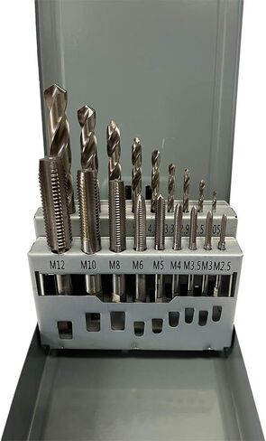 Prolinemax 18 Pc Metric HSS Tap and Drill Set in Saudi Arabia