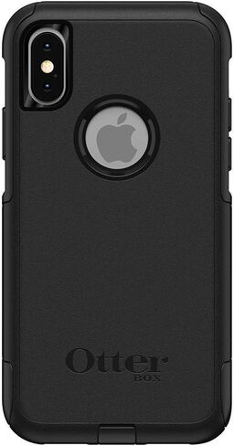 OtterBox iPhone Xs AND iPhone X Commuter Series Case - BLACK, slim & tough, pocket-friendly, with port protection in Kuwait