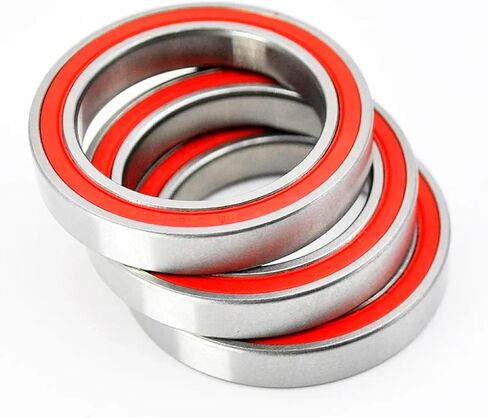 Hybrid Ceramic Bicycle Ball Bearing 6806-2RS, 30mm x 42mm x 7mm, Double Sealed Chrome Steel with Silicon Nitride Balls (10Pcs) in Saudi Arabia