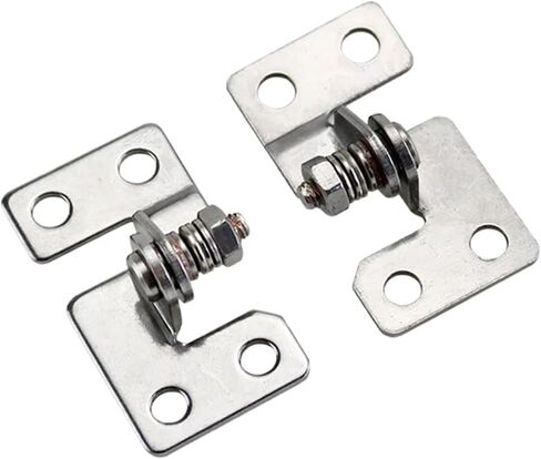 304 Stainless Steel Adjustable Torque Damper Positioning Stop Hinge 1Pcs(Right-1.0N.m) in Saudi Arabia