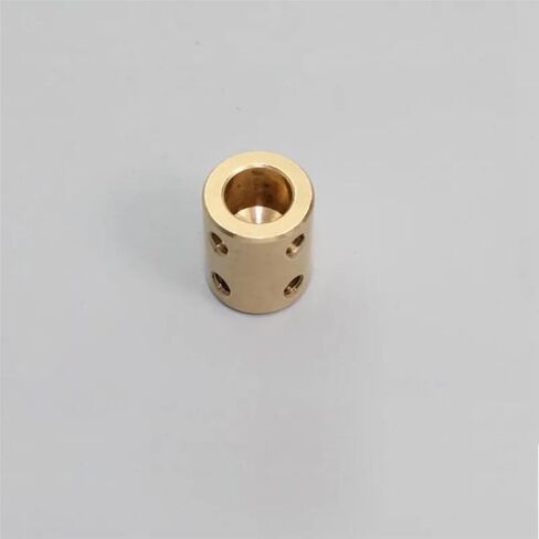 1pcs Pure Copper Coupling Sleeve Motor Model Boat Shaft Converter 5mm 6mm 6.35mm 7mm 8mm Motor Variable Copper Coupling(7mm x 7mm) in Saudi Arabia