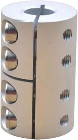 1pc 40mm x 25mm Rigid Coupling Shaft Hole Minimum 2mm Maximum 8mm Section Screw Rod Stepper Motor Coupler(8 to 10mm) in Saudi Arabia