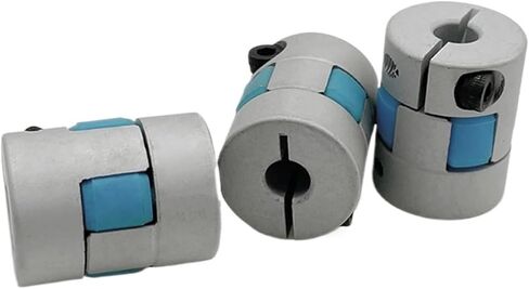 XB اقتران الألومنيوم بلوم بلوم المشبك D20 L25 ثقب 4/5/6/6.35/7/8/9.5/10 مم مخلب مزدوج CNC موصل محرك محرك المسمار (6.35 ملم إلى 10 مم) in Kuwait