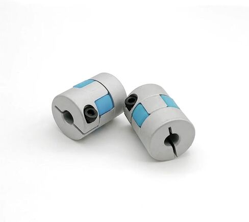 XB اقتران الألومنيوم بلوم بلوم المشبك D20 L25 ثقب 4/5/6/6.35/7/8/9.5/10 مم مخلب مزدوج CNC موصل محرك محرك المسمار (6.35 ملم إلى 10 مم) in Kuwait