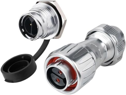 DZ-20 Single-Hole Aviation Plug 3-core 4-core 12-core Metal Reverse Installation Automation Equipment Power Connector(5 core) in Saudi Arabia