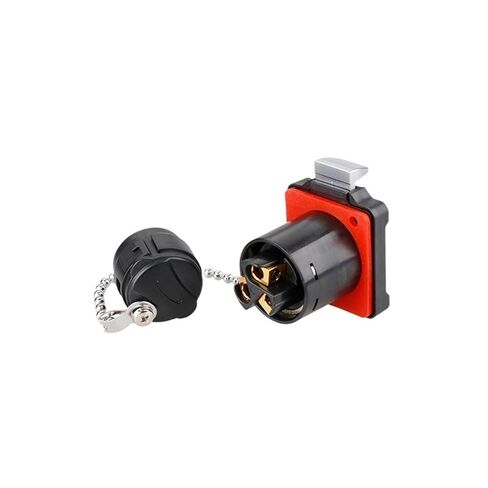 Welding 45A Connector M24 snap-on Reverse Waterproof Aviation Plug 3 pins(Metal Public seat) in Saudi Arabia