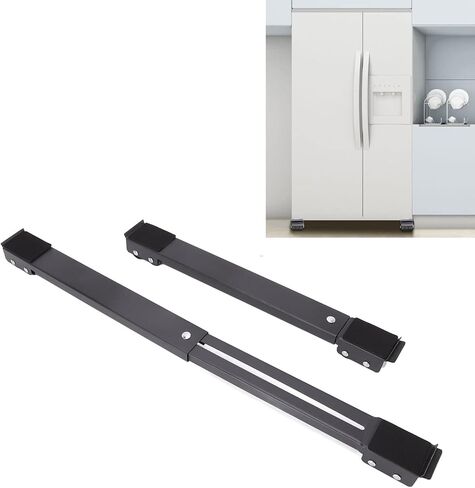 Srliya 2 Sets Roller Bracket Furniture Moving Wheels, Strong Bearing Capacity, Non Slip Pads, for Heavy Appliances and Furniture in Saudi Arabia
