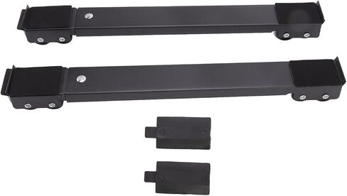 Srliya 2 Sets Roller Bracket Furniture Moving Wheels, Strong Bearing Capacity, Non Slip Pads, for Heavy Appliances and Furniture in Saudi Arabia