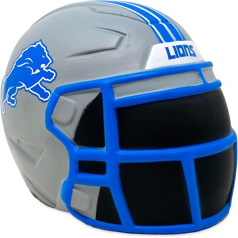 حزب NFL NFL Jumbo Squeezymates خوذة Detroit Lions Squeezy Squeezy Fusure ، ألوان الفريق ، طولها 4 " in Saudi Arabia