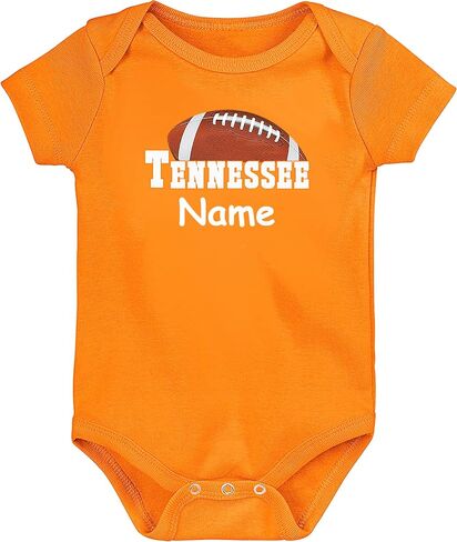 Personalized LOGO Baby Bodysuit for Tennessee Fans in Saudi Arabia
