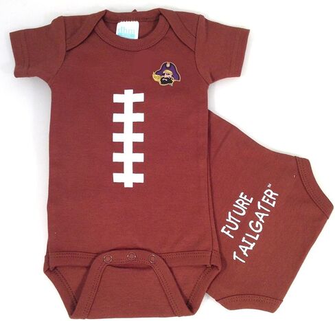 East Carolina ECU Pirates Baby Football Onesie in Saudi Arabia