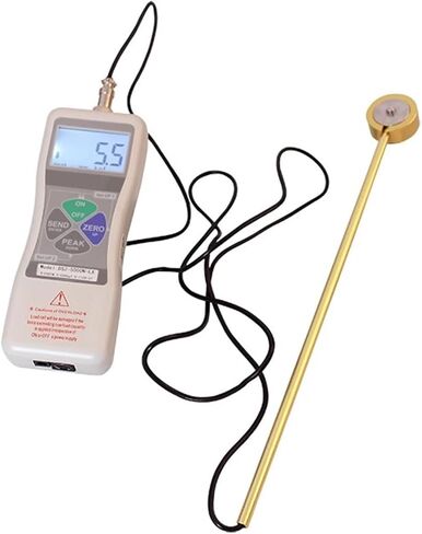 Tension Pressure Tester, With External Sensor, Data Output, 4-Digit LCD Display, Peak And Track Model, For Lab Load Tests(2000N) in Kuwait