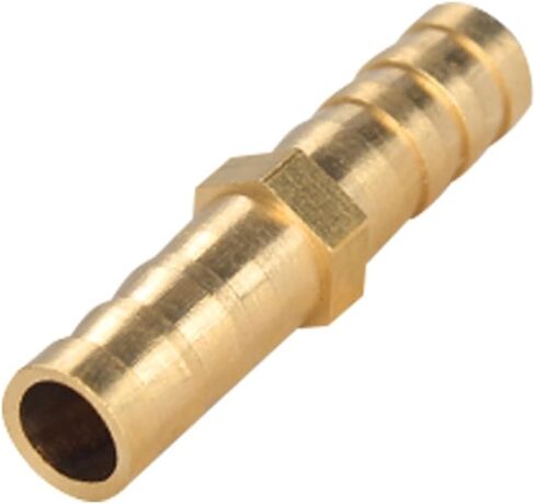 Brass Barb Pipe Fitting 2 3 4 Way Connector for 4mm 5mm 6mm 8mm 10mm 12mm Hose Copper Pagoda Gas Water Tube Fittings(Khaki) in Kuwait